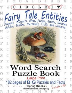 Circle It Fairy Tale Entities Word Search Puzzle Book