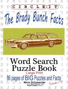 Circle It The Brady Bunch Facts Word Search Puzzle Book