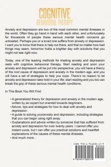 Cognitive Behavioral Therapy