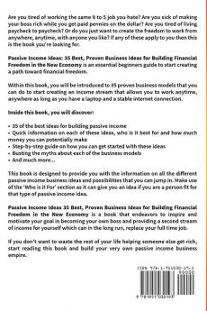 Passive Income: Ideas - 35 Best Proven Business Ideas for Building Financial Freedom in the New Economy - Includes Affiliate Marketing Blogging Dropshipping and Much More!