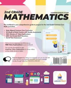 2nd Grade Common Core Math: Daily Practice Workbook - Part I: Multiple Choice 1000+ Practice Questions and Video Explanations Argo Brothers: Daily ... and Video Explanations Argo Brothers