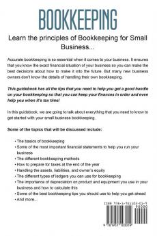 Bookkeeping: Step by Step Guide to Bookkeeping Principles & Basic Bookkeeping for Small Business