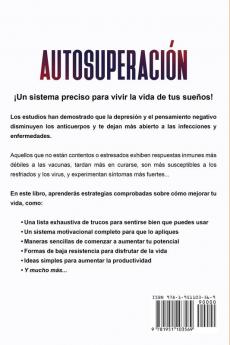 Autosuperación: Pasos y Estrategias Comprobadas para Mejorar Tu Autoestima y Lograr un Autocontrol Constante (Self Improvement Spanish Version): 2 (Autodesarrollo)