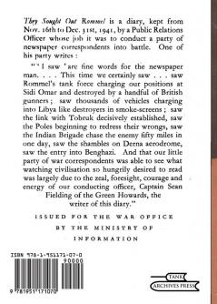 They Sought Out Rommel: A Diary of the Libyan Campaign