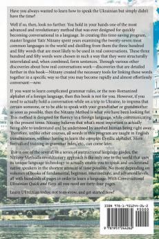 Conversational Ukrainian Quick and Easy: The Most Innovative Technique to Learn the Ukrainian Language