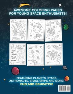 Space Coloring Book for Kids