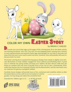 Color My Own Easter Story: An Immersive Customizable Coloring Book for Kids (That Rhymes!): 16