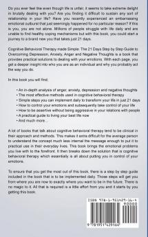 Cognitive Behavioral Therapy