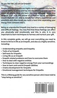 Empath: How to Thrive in Life as a Highly Sensitive - The Ultimate Guide to Understanding and Embracing Your Gift (Empath Series) (Volume 1)