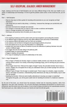 Self-Discipline Jealousy Anger Management: 3 Books in One - Self-Discipline: 32 Small Changes to Life Long Self-Discipline and Productivity ... Freedom Anger Management: 7 Steps to Freedom
