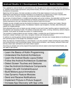 Android Studio 4.1 Development Essentials - Kotlin Edition: Developing Android 11 Apps Using Android Studio 4.1 Kotlin and Android Jetpack