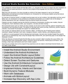 Android Studio Bumble Bee Essentials - Java Edition