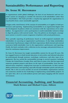 Sustainability Performance and Reporting
