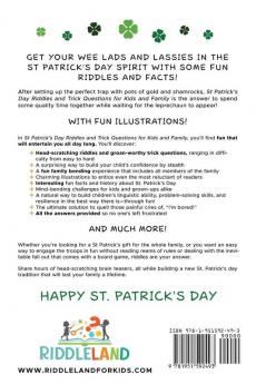 St Patrick Riddles and Trick Questions For Kids and Family