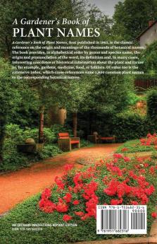 A Gardener's Book of Plant Names