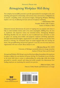 Reimagining Workplace Well-Being