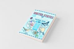 The United States of America Coloring Book