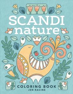 Scandi Nature Coloring Book