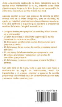 Meal Prep: La guía para principiantes a 70+ recetas Keto rápidas fáciles y bajas en calorias para quemar grasa y perder peso rápido (Keto Meal Prep en Español/Spanish Book) (Spanish Edition)