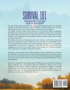 Survival 101 Beginner's Guide 2020 AND Bushcraft: The Complete Guide To Urban And Wilderness Survival For Beginners in 2020