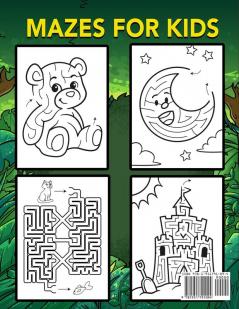 Mazes For Kids Ages 4-8