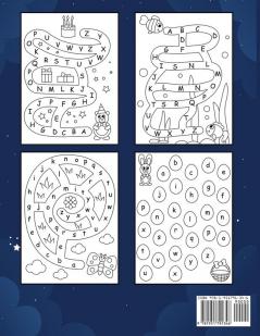 ABC Alphabet Mazes For Kids