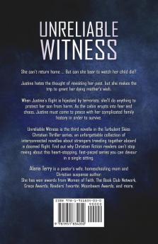 Unreliable Witness - Large Print: 3 (A Turbulent Skies Christian Thriller Novella Serie)