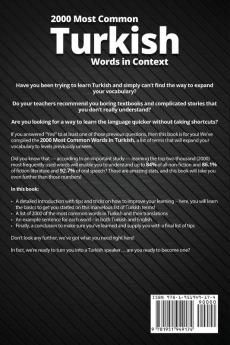 2000 Most Common Turkish Words in Context