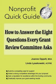 How to Answer the Eight Questions Every Grant Review Committee Asks