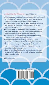 Baby's First-Year Milestones: How to Take Care of Your Baby Effectively Track Their Monthly Progress and Ensure Their Physical Mental and Brain Development Are on the Right Track