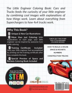 The Little Engineer Coloring Book - Cars and Trucks
