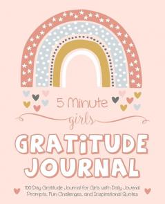 5 Minute Girls Gratitude Journal