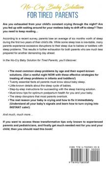 No-Cry Baby Solution for Tired Parents