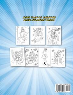 Anime Coloring Book