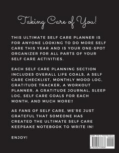 Self Care: For Adults - For Autism Moms - For Nurses - Moms - Teachers - Teens - Women - With Prompts - Day and Night - Self Love Gift