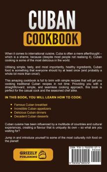 Cuban Cookbook: Traditional Cuban Recipes Made Easy