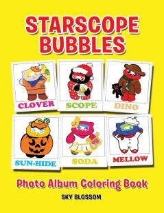 Starscope Bubbles-Photo Album Coloring Book