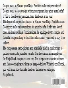 Ninja Foodi Pressure Cooker for Beginners: Easy & Tasty Recipes to Air Fry Dehydrate Pressure Cook & Many More