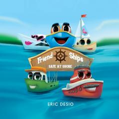 Friend Ships - Safe at Shore: Friendship books for kids. Very short bedtime stories for kids: 1