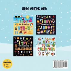 I Spy With My Little Eye - Christmas: Can You Find Santa Rudolph the Red-Nosed Reindeer and the Snowman? A Fun Search and Find Winter Xmas Game for Kids 2-4!