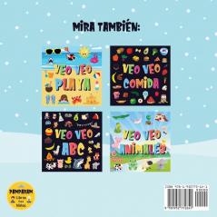 Veo Veo - Navidad: ¿Puedes Encontrar a Papá Noel a los Elfos y a los Renos? - ¡Un Divertido Juego de Buscar y Encontrar para Navidad de Invierno para Niños de 2 a 4 Años!