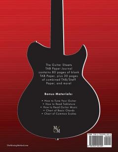 Guitar Sheets TAB Paper