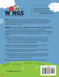 Wings: The Ideal Curriculum for Children in Preschool: The Ideal Curriculum for Children in Preschool