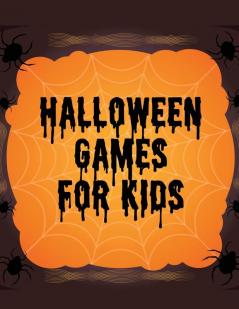 Halloween Games For Kids: Homeschool Fun - For Kids - Holiday Matching - Word Scrambles