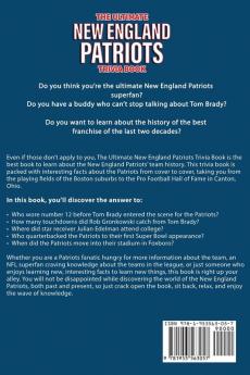 The Ultimate New England Patriots Trivia Book