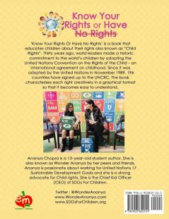 Know Your Rights or Have No Rights
