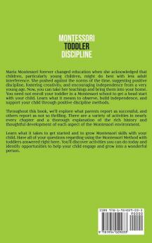 Montessori Toddler Discipline