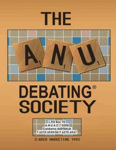 The ANU Debating Society