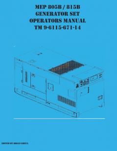 MEP 805B / 815B Generator Set Operators Manual TM 9-6115-671-14