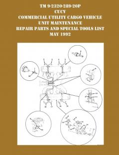 TM 9-230-289-20P CUCV Commercial Utility Cargo Vehicle Unit Maintenance Repair Parts and Special Tools List May 1992